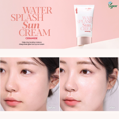Kem Chống Nắng Nâng Tone Hỗ Trợ Dưỡng Ẩm Espoir Water Splash Sun Cream SPF 50+ PA++++ 60ml (Tặng kèm típ mini 20ml)