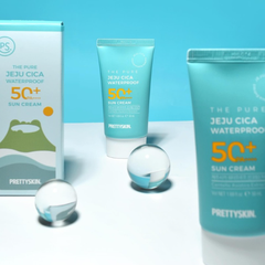 Kem chống nắng kháng nước PRETTY SKIN The Pure Jeju Cica Waterproof Sun Cream SPF50+ PA++++ 50ml