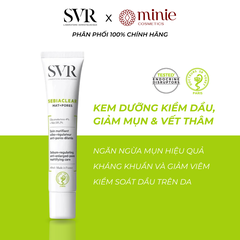 Kem dưỡng kiềm dầu, giảm mụn SVR SEBIACLEAR MAT+PORES 40ml