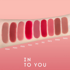 Son kem bùn & má hồng INTO YOU Shero Super Matte Lip & Cheek Mud 5g (Hũ)