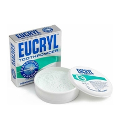 Bột Làm Trắng Răng Eucryl Hương Bạc Hà 50g Tooth Powder Freshmint