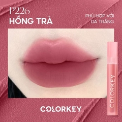 Son kem lì mịn mượt COLORKEY Airy Velvet Lip Lacquer 3g