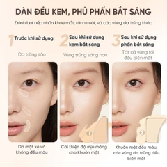 Phấn bắt sáng khiêm che khuyết điểm Judydoll Brighten Patette Duo 8g