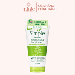 Gel Rửa Mặt Simple 150ml Gel Wash (3 dòng)