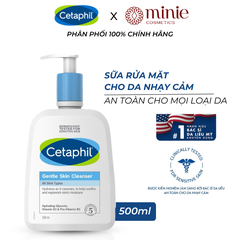Sữa rửa mặt cho da thường và da nhạy cảm Cetaphil Gentle Skin Cleanser