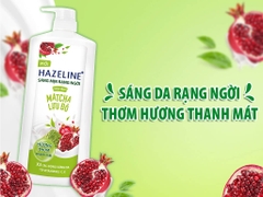 Sữa Tắm Sáng Da, Dưỡng Ẩm Cho Da Mềm Mịn, Rạng Ngời Hazeline