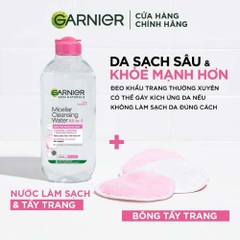 Nước Tẩy Trang Làm Sạch Sâu Garnier Micellar Cleansing Water