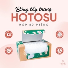 Bông Tẩy Trang Hotosu Cao Cấp 150 Miếng Premium Cotton Pads