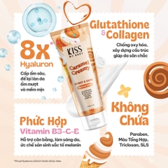 Sữa dưỡng trắng da toàn thân hương nước hoa Kiss My Body Bright & Shine 200g