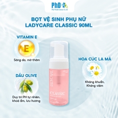 Bọt vệ sinh cân bằng độ pH LADYCARE Intimate Foam Wash