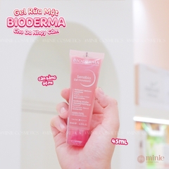 GEL RỬA MẶT BIODERMA - Sébium Gel Moussant Actif 200ML (Xanh Lá)