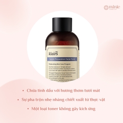 Nước Hoa Hồng  Dưỡng Ẩm, Làm Dịu Da Klairs Supple Preparation Toner