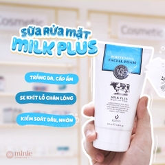 Sữa rửa mặt dưỡng trắng da Beauty Buffet Scentio Milk Plus 100ml