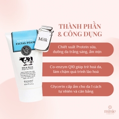Sữa rửa mặt dưỡng trắng da Beauty Buffet Scentio Milk Plus 100ml