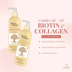 Bộ Gội Xả BIOTIN & COLLAGEN Phiên Bản 500ml