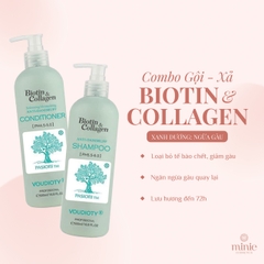 Bộ Gội Xả BIOTIN & COLLAGEN Phiên Bản 500ml