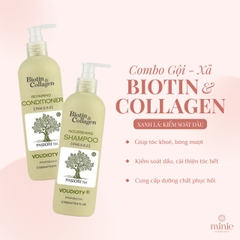 Bộ Gội Xả BIOTIN & COLLAGEN Phiên Bản 500ml