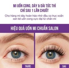 Mascara Uốn Mi, Làm Dài Và Dày Mi Tức Thì Maybelline The Falsies Lash Lift Waterproof - Very Black 8.6ml
