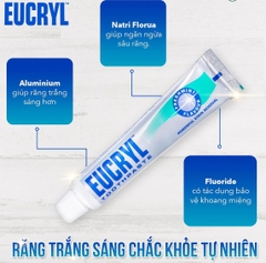 Kem Đánh Răng Eucryl Làm Trắng Răng Hương Bạc Hà Tooth Paste Freshmint