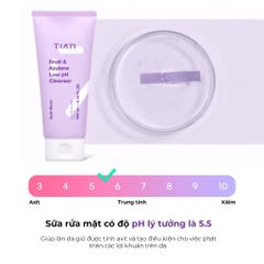Sữa rửa mặt làm sạch dịu nhẹ cho mọi loại da TIA'M Snail & Azulene Low PH Cleanser