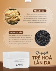Combo Sữa rửa mặt TIA'M 200ml & Kem dưỡng ẩm LAMIC 15ml
