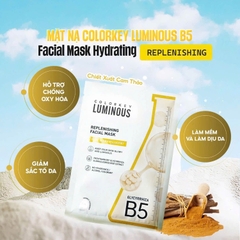 Mặt nạ B5 cấp ẩm, hỗ trợ phục hồi da COLORKEY LUMINOUS Facial Mask 25ml