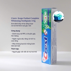 Kem đánh răng Crest nhập khẩu Mỹ chính hãng