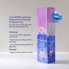Kem đánh răng Crest nhập khẩu Mỹ chính hãng