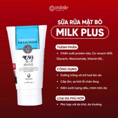 Sữa rửa mặt dưỡng trắng da Beauty Buffet Scentio Milk Plus 100ml