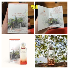 Vial Nước Hoa Unisex Hermes 𝐔𝐧 𝐉𝐚𝐫𝐝𝐢𝐧 𝐒𝐮𝐫 𝐋𝐚 𝐋𝐚𝐠𝐮𝐧𝐞