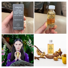 Nước Hoa Hồng Youth To The People Kombucha 11% AHA Exfoliation Power Toner-15ml
