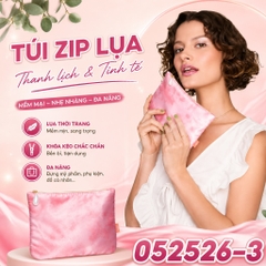 Túi Ipsy Zip Lụa