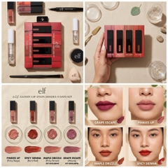 Set son e.l.f. Glossy Lip Stain