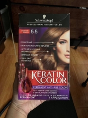 Thuốc Nhuộm Tóc Keratin Color 5.5 Cashmere Brown