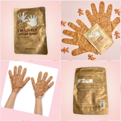 Mặt Nạ Cho Tay Tonymoly I'm Lovely Ginger Snap Hand Mask (2 Cái)