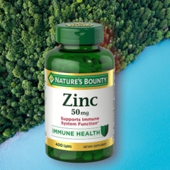 Viên uống bổ sung kẽm Zinc 50mg Nature’s Bounty