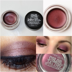 Gel Trang Điểm Mắt Maybelline Color Tattoo 24Hr in 30 Pomegranate Punk