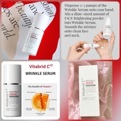 Tinh Chất Dưỡng Vitabrid C12 Wrinkle Serum 30ml