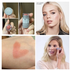 Kem Má + Son (2 in 1 ) Lip + Cheek Milk Makeup Màu Werk (Hồng Dusty) 6g