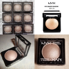 Phấn Mắt Đơn Sắc NYX Baked Shadow BSH 29 Snowstorm