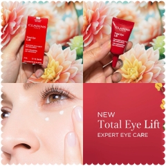 Kem Dưỡng Chống Lão Hóa Vùng Da Mắt Clarins Total Eye Lift Sample 3ml