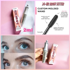 Gel Định Hình Chân Mày Benefit 24-Hour Brow Setter Clear Brow Gel 2ml