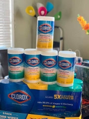 Khăn giấy diệt khuẩn Clorox Disinfecting Wipes