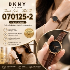 Đồng Hồ DKNY Dây Nâu