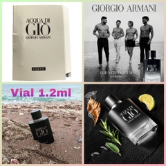 Vial Acqua Di Gio Giorgio Armani Parfum 1.2ml