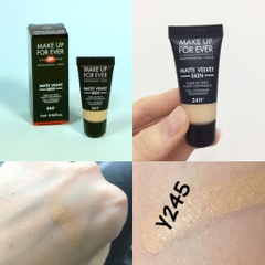 Kem Nền Make Up For Ever Matte Velvet Skin Full Coverage Foundation Y245- Soft Sand 5ml