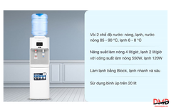 Cây nước nóng lạnh Toshiba RWF-W1664TV(W1) 670W