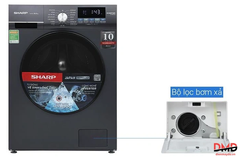 Máy giặt Sharp Inverter 9 kg ES-FM90CB-SB