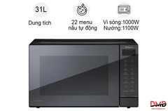 Lò vi sóng Inverter kết hợp nướng Panasonic NN-GT65QBYUE 31 lít