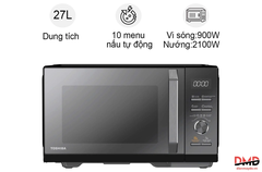 Lò vi sóng kết hợp nướng Toshiba MW3-AC27PE(BM) VN 27 lít